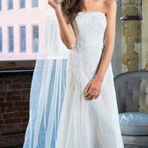 Galina Strapless Wedding Dress